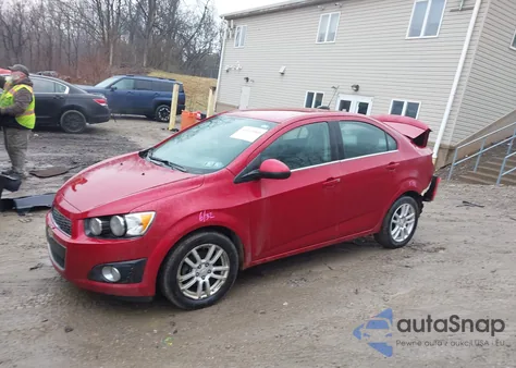 2015 Chevrolet Sonic Lt Auto from USA, damaged, VIN 1G1JC5SH8F4161931